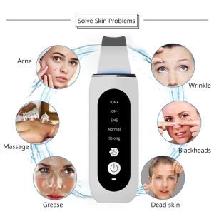 Glowing Skin Instantly With Our 5-In-1 Ultrasonic Skin Scrubber